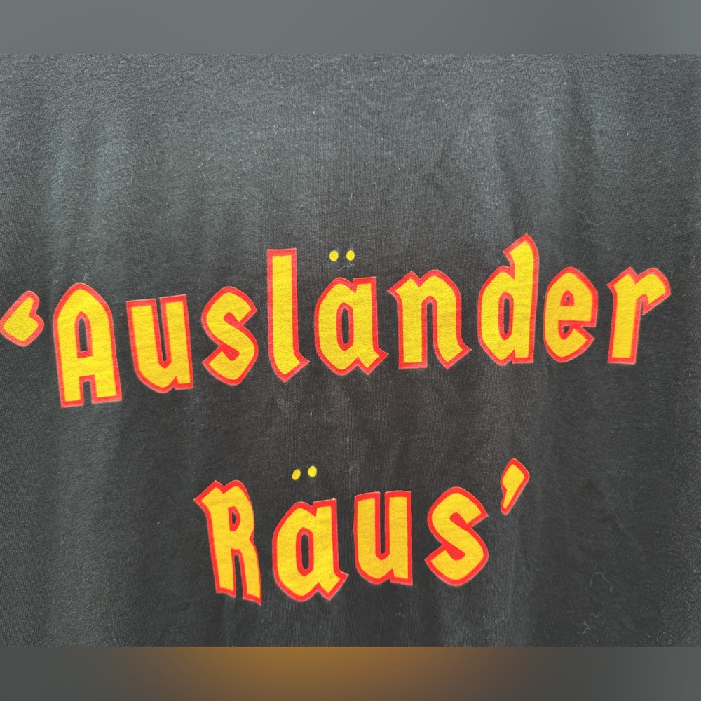 Auslander Raus Tee Shirts soft Cotten size Small-XXX Large